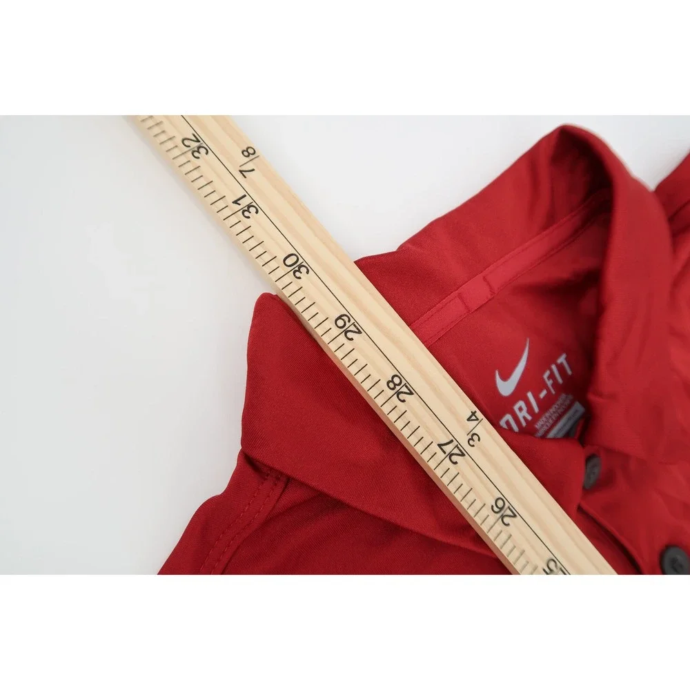 Nike Alabama Crimson Tide Polo Shirt Mens Small Performance Short‎ Sleeve